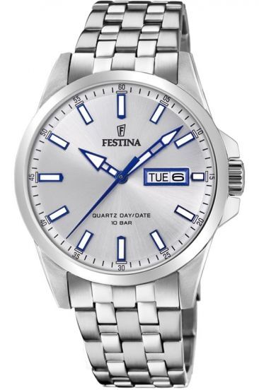 Часы мужские Festina F20357/1 Acero Clasico