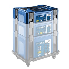 ЗУБР МОДУЛЬ-Т, 460 х 310 х 110 мм, платформа с колесами, Профессионал (38165-T)