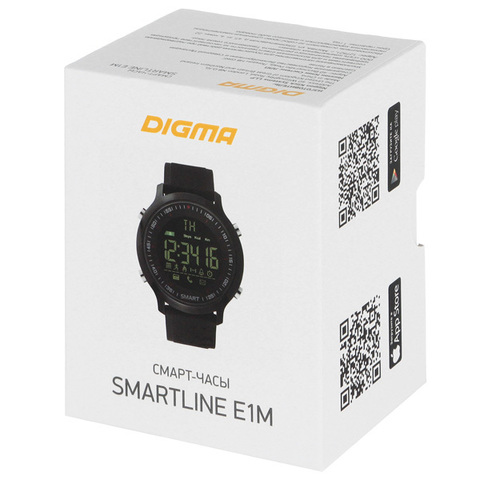 Умные часы DIGMA Smartline E1m