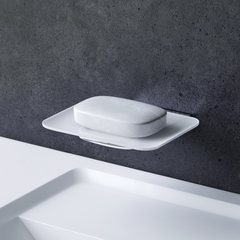 Стеклянная мыльница с настенным держателем AM.PM Inspire 2.0 - A50A34200