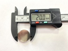 Неодимовый магнит диск 20*3 мм