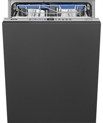 Посудомоечная машина Smeg STL323BL, защита от протечек, автооткрывание, 13 комплектов