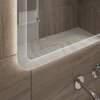 Cezares CZR-SPC-DUET-900-800-LED-TCH Зеркало с лазерной гравировкой, контурной подсветкой и сенсорным выключателем 120x80x3