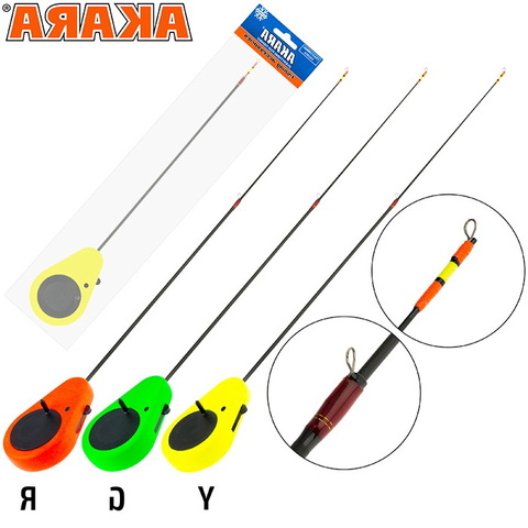 Уд. зим. Akara Detent M 400 (2,0-8,0 гр.) Yellow 2х. составной