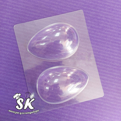 Пластиковая форма для шоколада Яйцо 6.7х10 см 2 ячейки