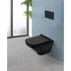 BelBagno BB3201SC-MB Сиденье дюропласт, soft close, металлическое крепление, черное матовое