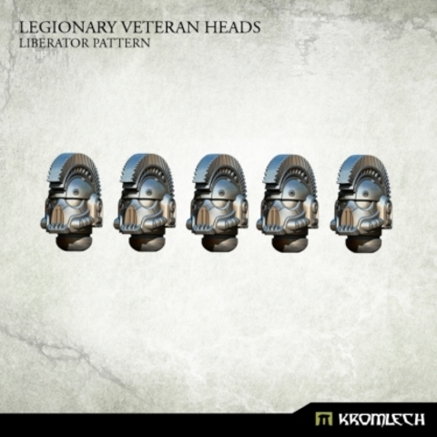Legionary Veteran Heads: Liberator Pattern (5)