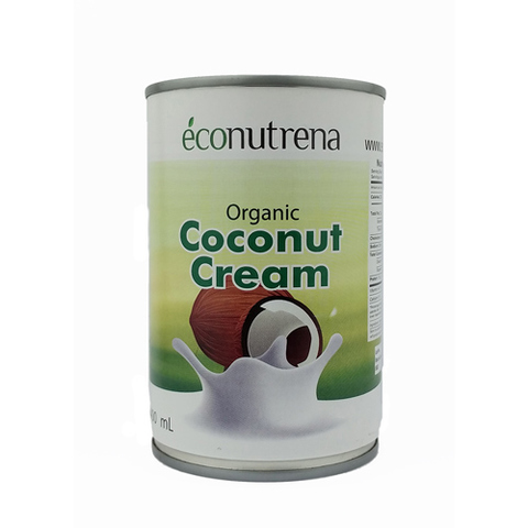 Сливки Кокосовые, органические Econutrena, 400 мл