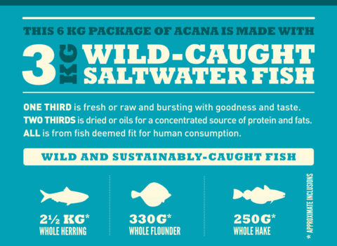 Acana wild coast 6kg cheap