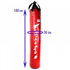 Боксерский мешок Fairtex HB6 красный