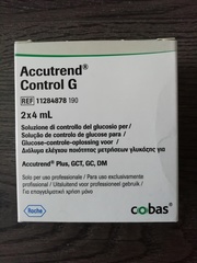 11284878190 Контрольный раствор Аккутренд Контроль Глюкоза (Accutrend Control G) 2х4мл Roche Diagnostics GmbH, Germany/Рош Диагностика Рус, Германия