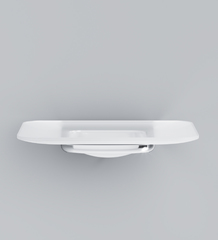 Стеклянная мыльница с настенным держателем AM.PM Inspire 2.0 - A50A34200