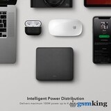 Uniq Surge Mini 100W 4-USB Charging Station Duo Type-C PD & QC 3.0 Gray