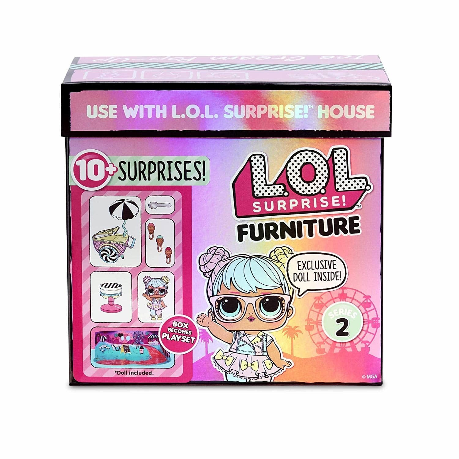 Игровой набор l.o.l. Surprise Furniture Ice Cream Pop-up with bon, 564911