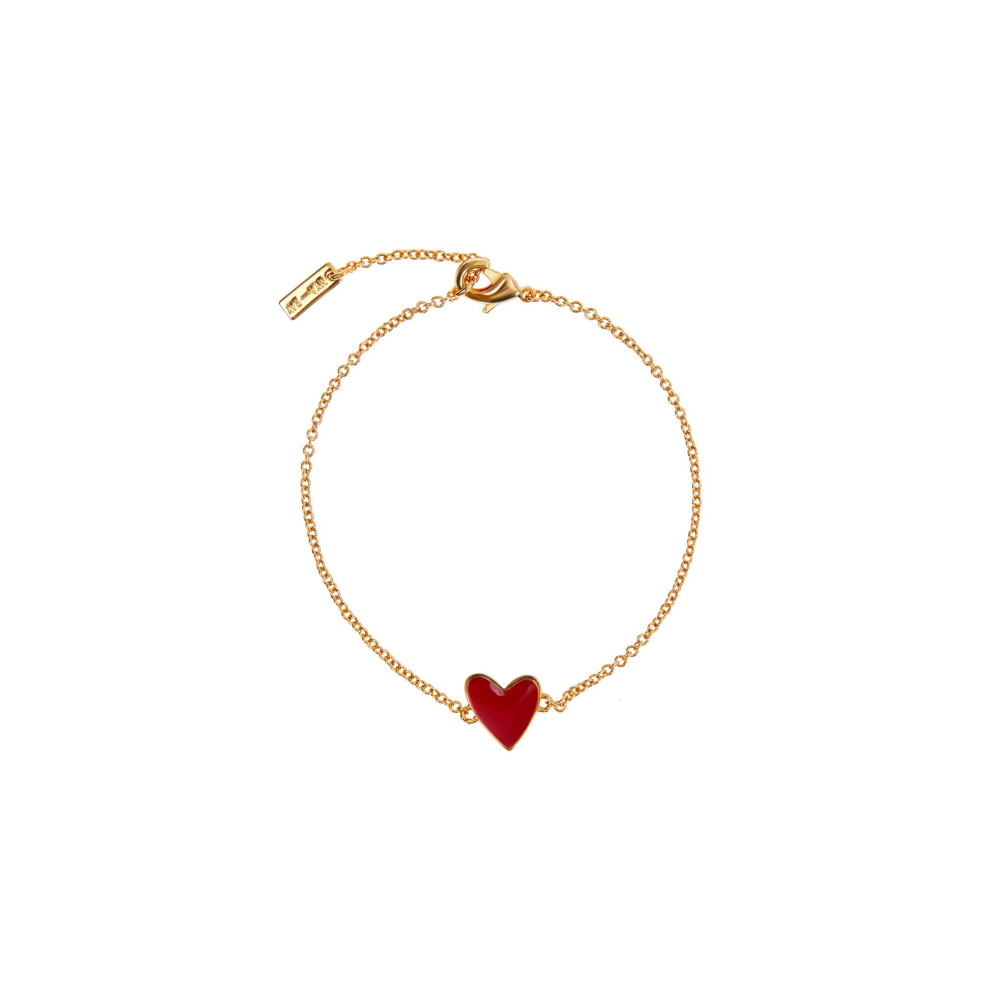 Браслет Red Heart Bracelet купить онлайн по цене 4620 ₽ | Интернет-магазин  VIVA LA VIKA