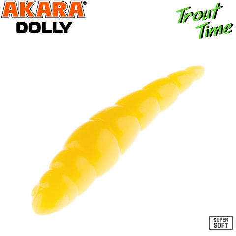 Силиконовая приманка Akara Trout Time DOLLY 1.8 Cheese 446 (10 шт.)