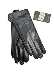 Перчатки.Женские.Материал верха: Кожаные люкс качества.Подклад: Трикотаж-шерсть.В упаковке 5 шт.