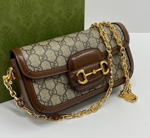 Мини-сумка через плечо Gucci Horsebit 1955