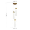 Светильник подвесной ST Luce Champagne SL6236.303.03