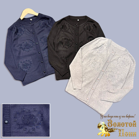 Жакет девочке (8-12) 250722-F1307