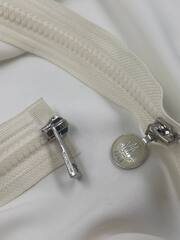 Молния Монкл. двухзамковая тракторная айвори (молочная)