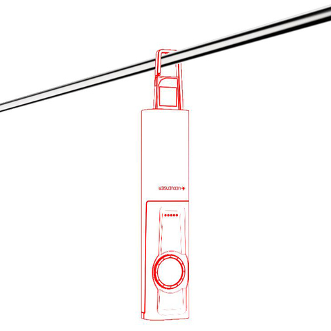 Фонарь универсальный Led Lenser IW7R черный лам.: светодиод  18650 (502005)