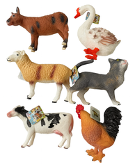 Домашние животные ассорти  30 см