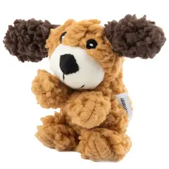 AROMADOG игрушка для собак Собачка мягкая 15 см с пищалкой, рыжая