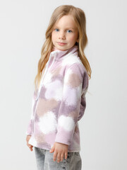 куртка  для девочки  ФЛ 34025/н/42 ГР