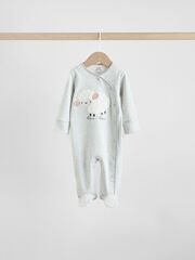 Комбинезон / Cлип для малышей теплый Next F09-942, 3 шт., Серый, Бежевый