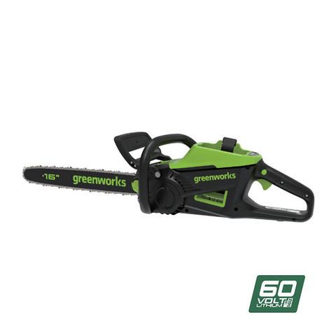 Цепная пила Greenworks GD60CS25 60V (40 см) аккумуляторная, без АКБ и ЗУ