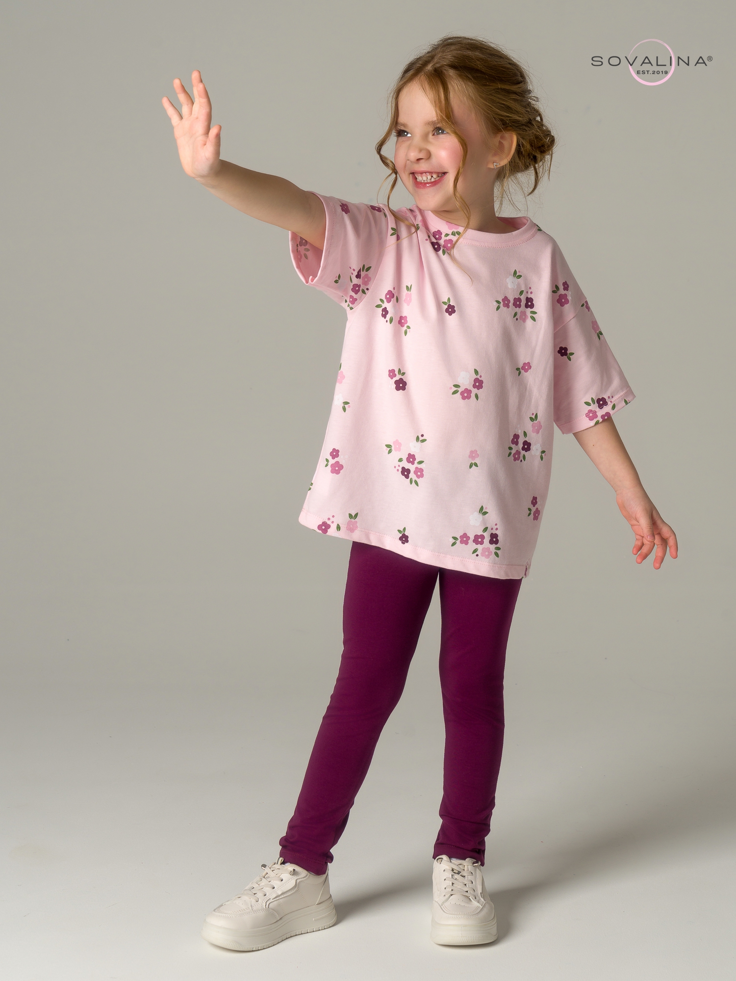 Костюм Мун букетик принцессы роза-слива