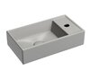 Ceramica Nova Element CN6051RMH Умывальник подвесной прямоугольный (чаша справа, отверстие под смеситель слева), 41.7x21.7, цвет: серый