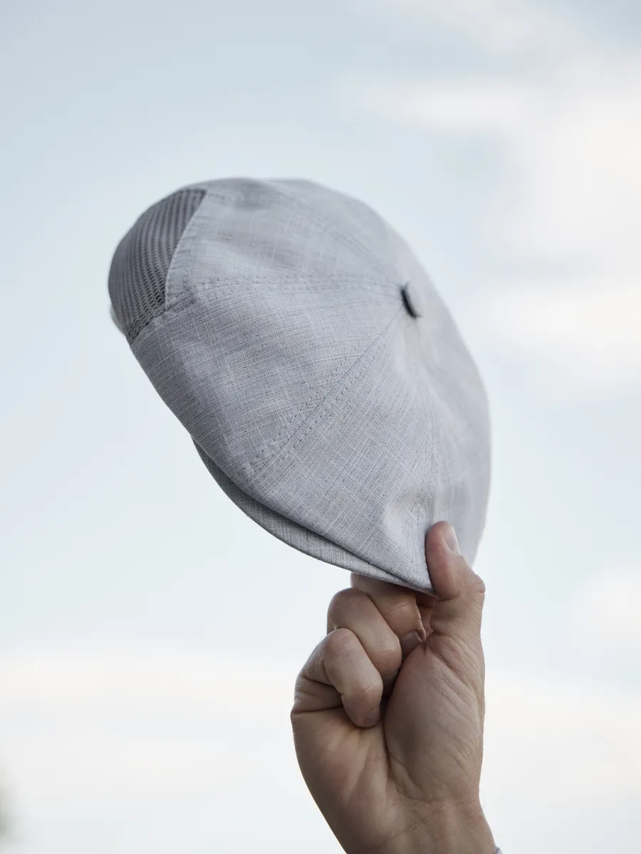 Кепка восьмиклинка летняя с сеткой