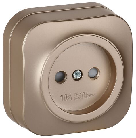 GLORY Роз. без з/к с з/ш о/у 10А РСш20-2-ХШм шамп. м. IEK