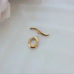 Замочек - тогл, 18,7*9,6 мм, позолота. З080