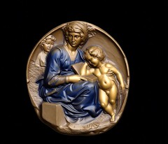 Силиконовый молд № 590 Мадонна ( Тондо Питти»)