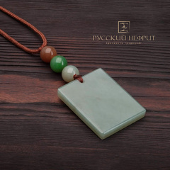 Амулет "Тетрагон" большой. Морская волна.