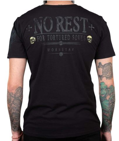 Wornstar | Футболка мужская NO REST TEE W135 спина