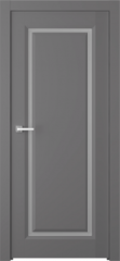 Дверь Платинум 1 / Цвет Эмаль графит / Мателюкс белый / Двери Belwooddoors