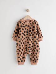 Комбинезон флисовый для малышей Next N77-677, Коричневый