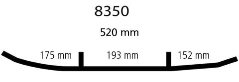 КОНЬКИ ДЛЯ СНЕГОХОДА BRP SKI-DOO WOODYS ELX3-8350(WPS 16-72450)