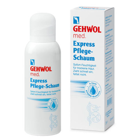 Gehwol Med Express Pflege Schaum - Экспресс-пенка для нормальной и сухой кожи ног