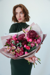 Букет "Бургунди"