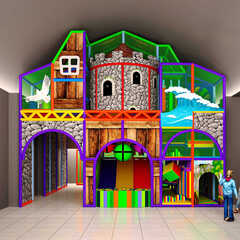 Детский игровой лабиринт «В Сказочной стране»