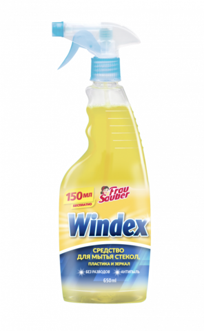 WINDEX - эффективный очиститель стекол и зеркал - 650 мл