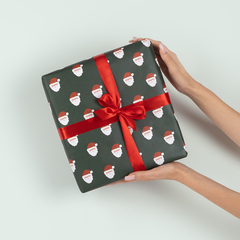 Упаковочная бумага, Дед Мороз, 80 г, 0,7*1 м, 5 листов