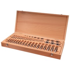 Набор метчиков и плашек M5 -M30 HSS-G 62пр Volkel 48007