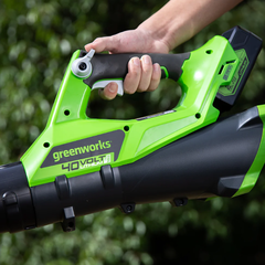 Воздуходувка Greenworks G40ABK4 40V (177 км/ч) аккумуляторная, с АКБ 4 А/ч и ЗУ