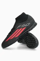 Сороконожки adidas F50 Club Mid TF Junior - черный